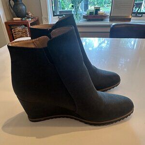 Naturalizer Women's SOUL Hudson wedge boots, W Size 8